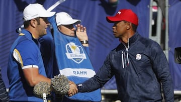 Jon Rahm revela cómo fue ganar a Tiger en la Ryder Cup