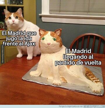 Los mejores memes del Real Madrid-Ajax