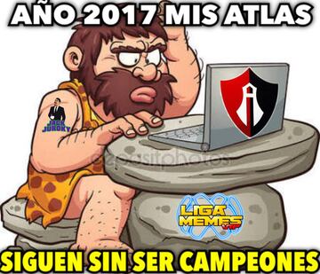 Los memes también golean al Atlas por perder con Monterrey