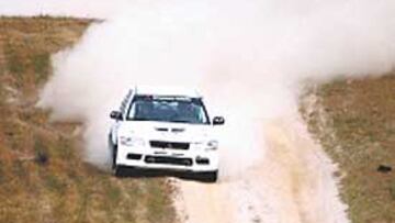 <b>DOS TRAMOS. </b>La experiencia de Álex Crivillé en Cáceres fue breve.