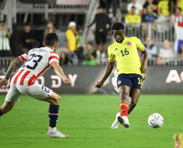 Dávinson Sánchez y Radamel Falcao anotaron en el triunfo 2-0 de Colombia contra Paraguay en el último partido que disputarán los dirigidos por Néstor Lorenzo en el 2022