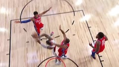 ¿La jugada más increíble en la historia de la NBA?: la afortunada acción de Lillard