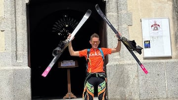 William Boffelli en la iglesia de Chamonix