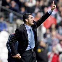 Valverde perdió en sus siete visitas ligueras a San Mamés