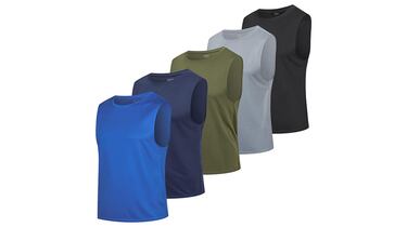 La camiseta de tirantes de secado rápido para hombre ideal para entrenar