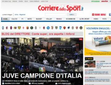 Portadas de la prensa extranjera