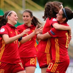 Set en blanco a Portugal, liderato y pase a semifinales de La Rojita