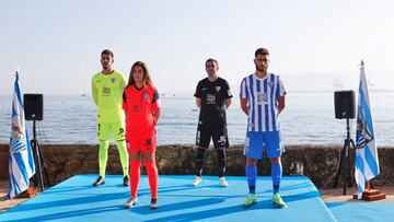 Isco Alarcón bendice las nuevas equipaciones del Málaga