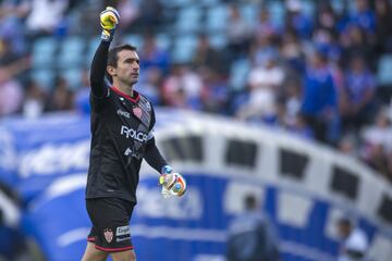 Marcelo Barovero, nuevoportero de Rayados, proveniente de Necaxa.