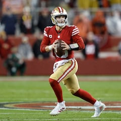 Brock Purdy, quarterback de los 49ers, manda un mensaje en el campo