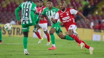 Santa Fe vs Atlético Nacional en la Liga BetPlay