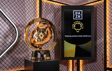 DAZN presenta el trofeo del Mundial de Clubes