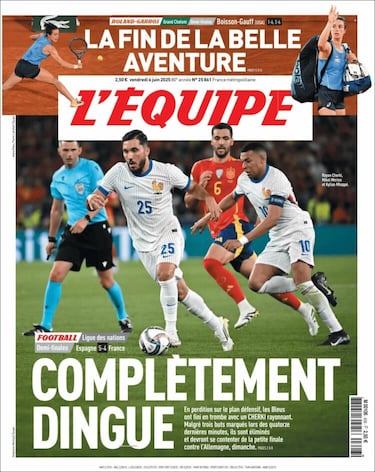 “Completamente loco”: las portadas en Francia se rinden a Lamine