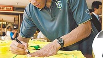 <b>BESTIA HERIDA</b>. Julip Baptista se pierde el partido de hoy ante Chile por una lesión en su pie derecho.