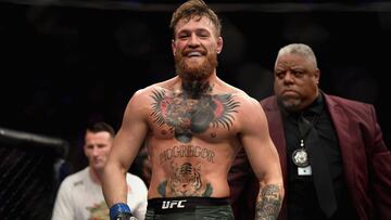 Conor McGregor durante el UFC 229.