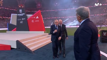 El gesto final de Florentino con Laporta tras el 2-5 y encontrárselo cara a cara