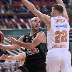Calathes y Fredette hunden al Baskonia en la vuelta de Pitino