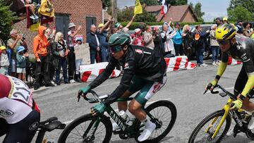 DUNKERQUE (France), 07/07/2025.- Belgian rider Jasper Philipsen of Alpecin - Deceuninck team in action during the 3rd stage of the Tour de France cycling race over 178.3km from Valenciennes to Dunkerque, France, 07 July 2025. (Ciclismo, Francia) EFE/EPA/CHRISTOPHE PETIT TESSON