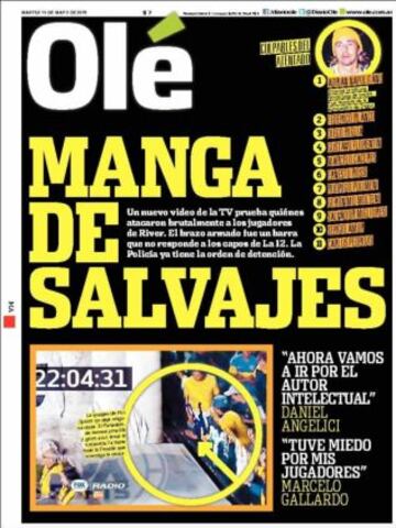 Portadas de la prensa deportiva