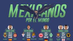 La actividad de los mexicanos en Europa