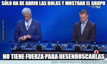 Los memes más divertidos del sorteo de Champions