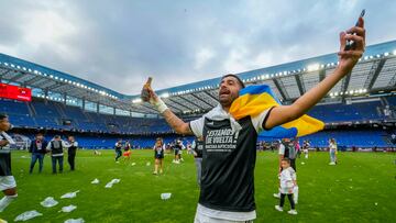 Partido de segunda ronda de play off de ascenso a Segunda División de la Primera RFEF Footters de fútbol España entre el Deportivo Coruña-Albacete disputado el 11/06/2022 en el Estadio de Riazor