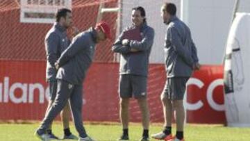 Emery y su cuerpo técnico