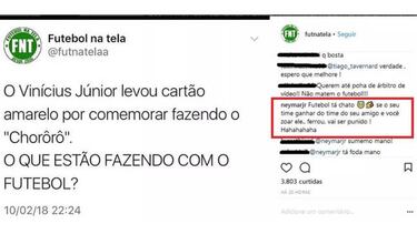Neymar defends Vinicius Junior after controversial celebration