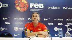 Sergio Scariolo, seleccionador espa&ntilde;ol, en Guadalajara.