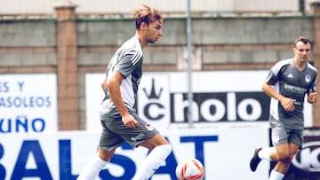 Imagen de un partido del Langreo.