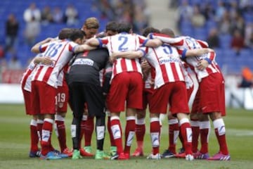 Las imágenes del Espanyol-Atlético