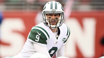 SANTA CLARA, CA - DECEMBER 11: Bryce Petty #9 of the New York Jets waits for the snap against the San Francisco 49ers during their NFL game at Levi's Stadium on December 11, 2016 in Santa Clara, California. Ezra Shaw/Getty Images/AFP
== FOR NEWSPAPERS, INTERNET, TELCOS & TELEVISION USE ONLY ==