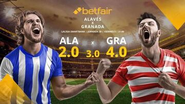 Deportivo Alavés vs. Granada CF: alineaciones, horario, TV, estadísticas y pronósticos