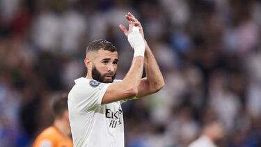Karim Benzema, delantero francés del Real Madrid.