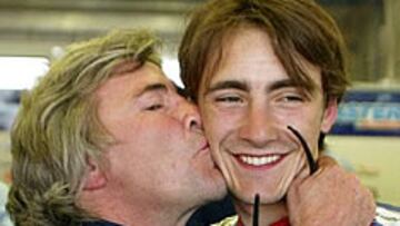 <B>SATISFECHO.</B> Ángel Nieto está satisfecho del rendimiento de su sobrino 'Fonsi' Nieto y del de su hijo Pablo Nieto (en la imagen), aunque su retoño no está teniendo demasiada suerte en la presente temporada.