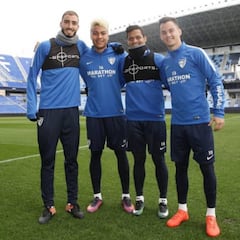 Un Málaga atípico: sin capitanes ni jugadores venezolanos