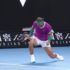 La frase de Corretja define la barbaridad que acababa de hacer Nadal: una más...