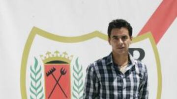 Míchel, en la Ciudad Deportiva.