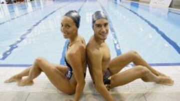 UN DÍA HISTÓRICO. Mengual y Ribes se lanzarán esta mañana al Arena de Kazán en el dúo libre. Arriba a la izquierda, la pareja rusa; y a la derecha, May, primer campeón.