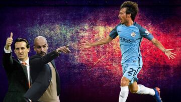 Emery le recomendó a Guardiola que fichara a Silva para el Barcelona.