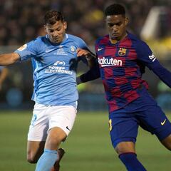 Neto y los defensas dieron el 46% de los pases en Ibiza