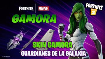 Fortnite: Gamora de Guardianes de la Galaxia (Marvel) llegará al juego