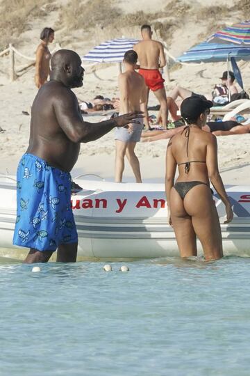 El ex pivot de los Orlando Magic, Los ?ngeles Lakers o Miami Heat entre otros equipos se encuentra en Formentera junto con su familia disfrutando del verano.