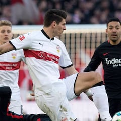 Marco Fabián no pudo evitar la derrota del Eintracht Frankfurt