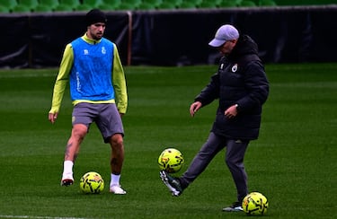El debut en Anoeta que no imaginó Sangalli