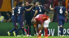 Atlético Madrid se impuso sin problemas ante Galatasaray