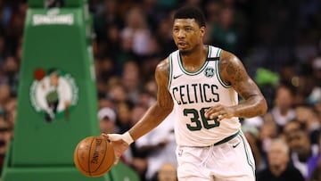 Smart, en un partido con los Celtics