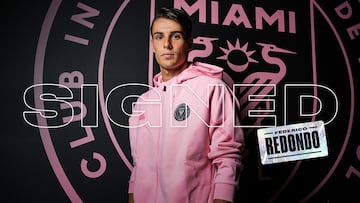 El joven futbolista argentino fue presentado oficialmente como nuevo mediocampista de Inter Miami para la temporada 2024 de la MLS.