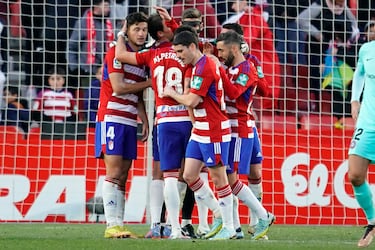 Aprobados y suspensos del Granada: Callejón-Uzuni es la sociedad del gol