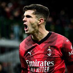 Christian Pulisic marca un golazo en la victoria del Milan ante el Frosinone